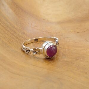 cincin perak wanita elegan