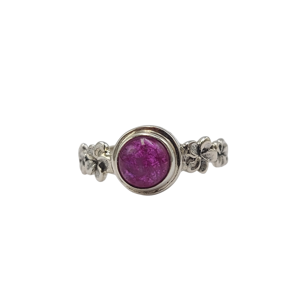 cincin perak wanita elegan