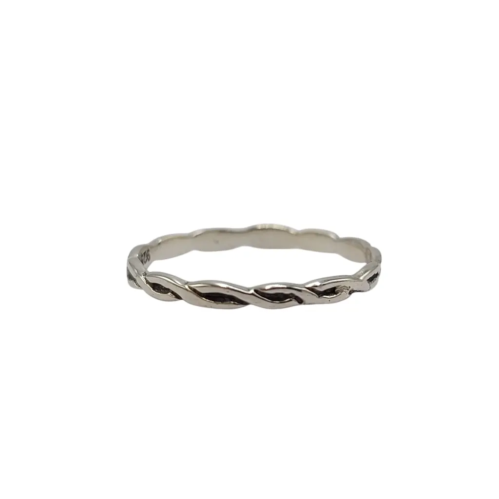 cincin perak minimalis