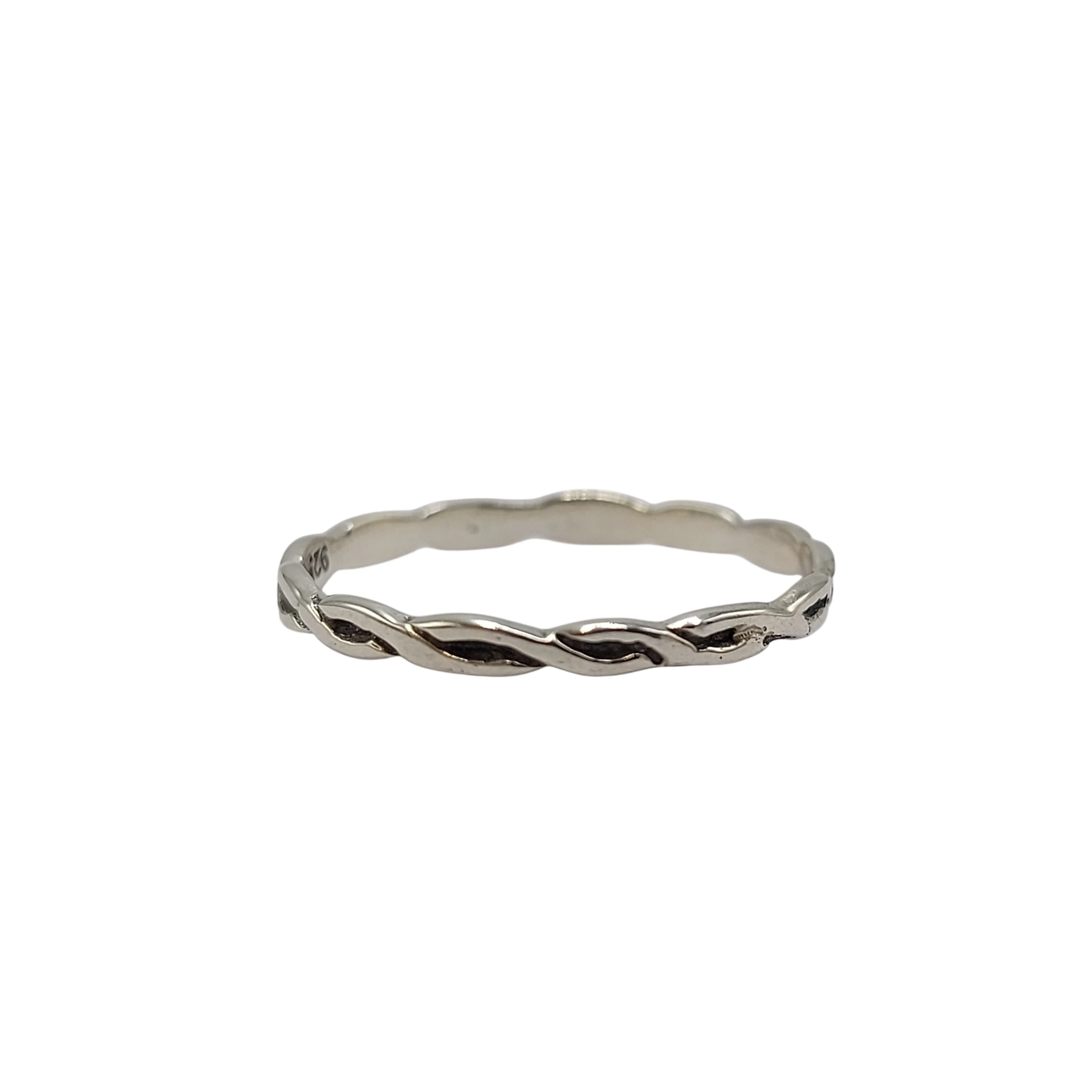 cincin perak minimalis