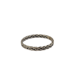 cincin perak wanita polos