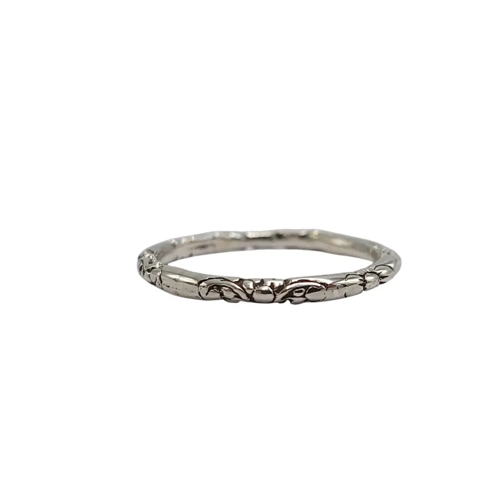 cincin perak simple