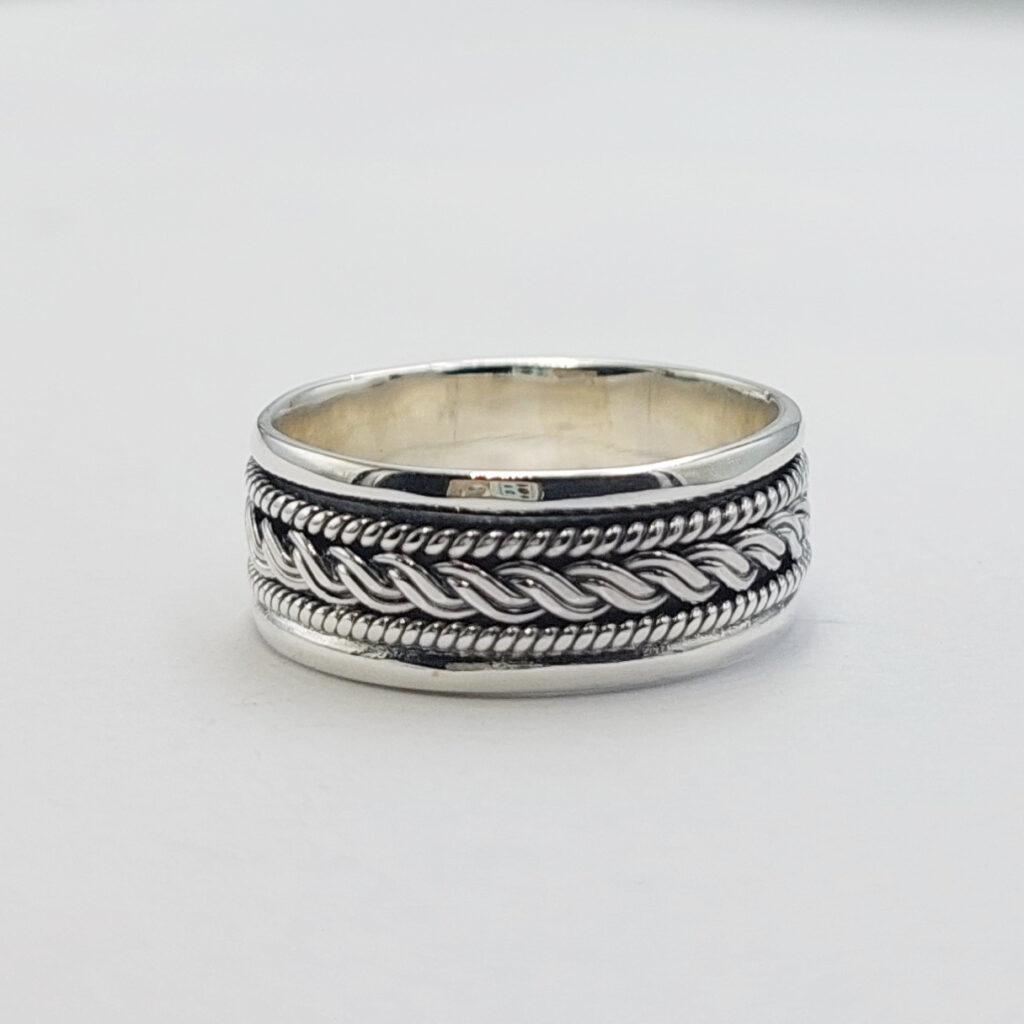 cincin perak bali pria