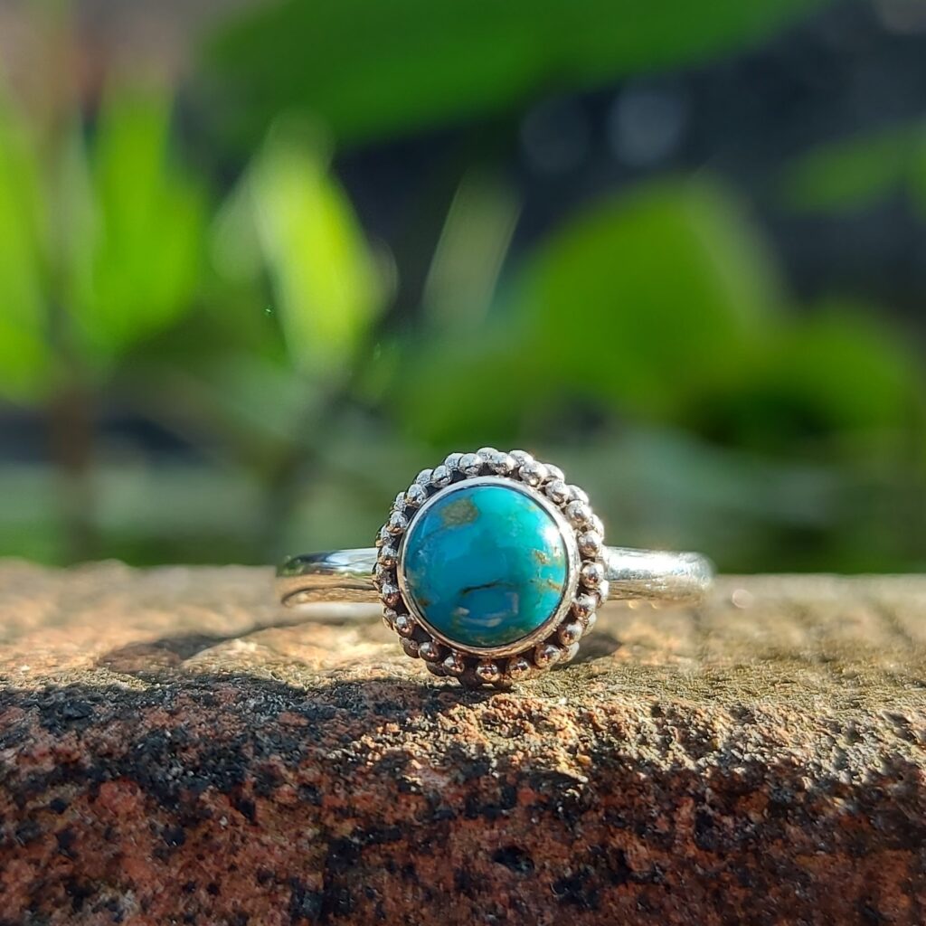 cincin perak permata wanita cantik