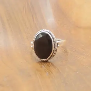 Cincin Perak Permata Satu R776 - Gambar 3