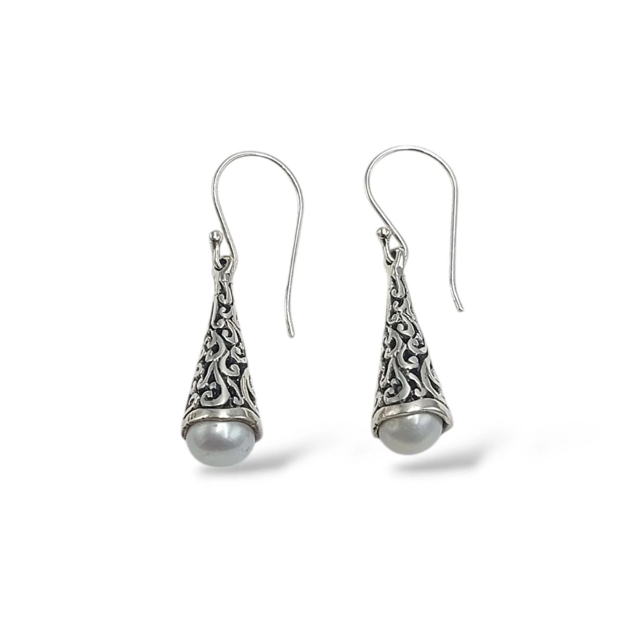 anting perak bali
