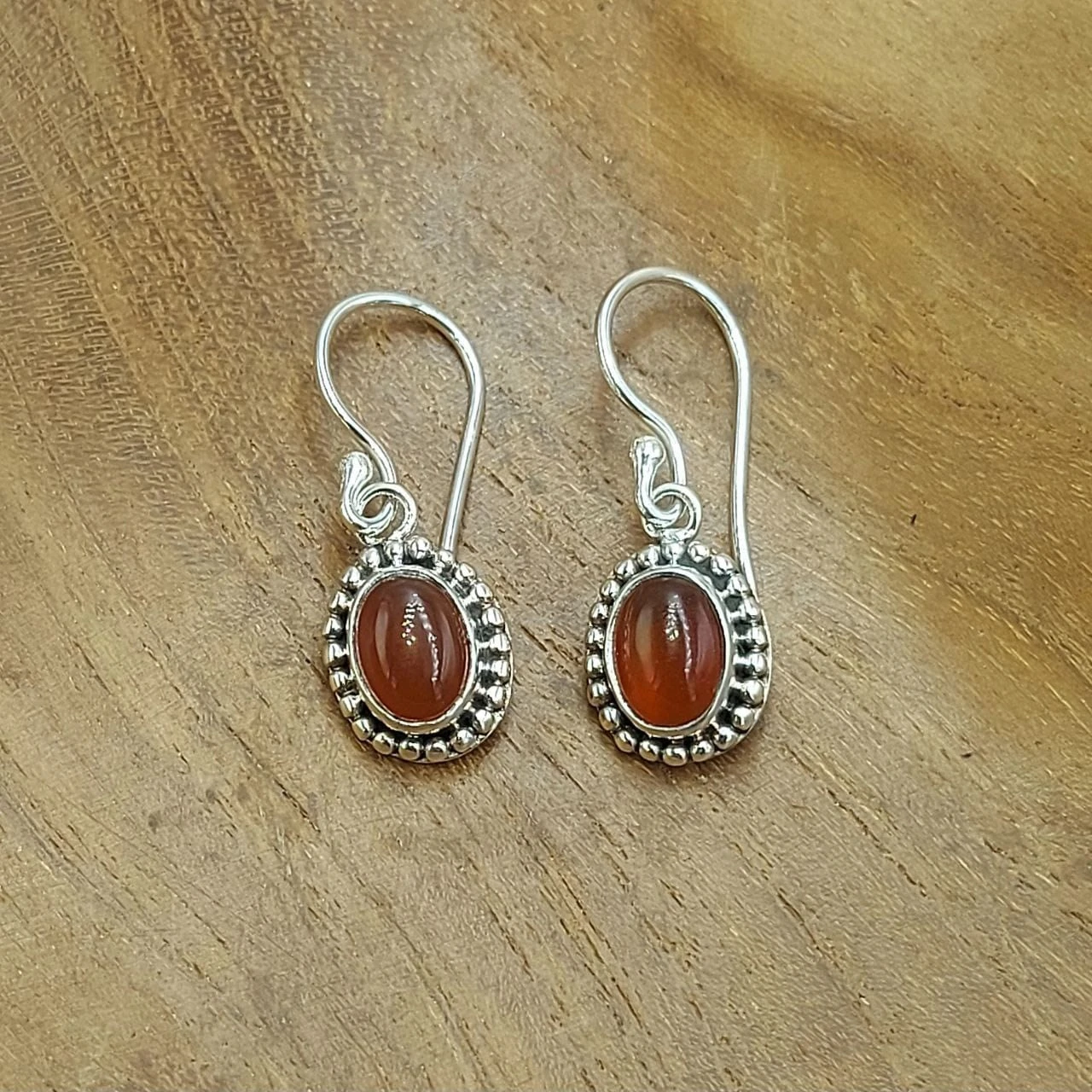 Anting Perak Permata Asli Motif Jawan E1820 - Gambar 3