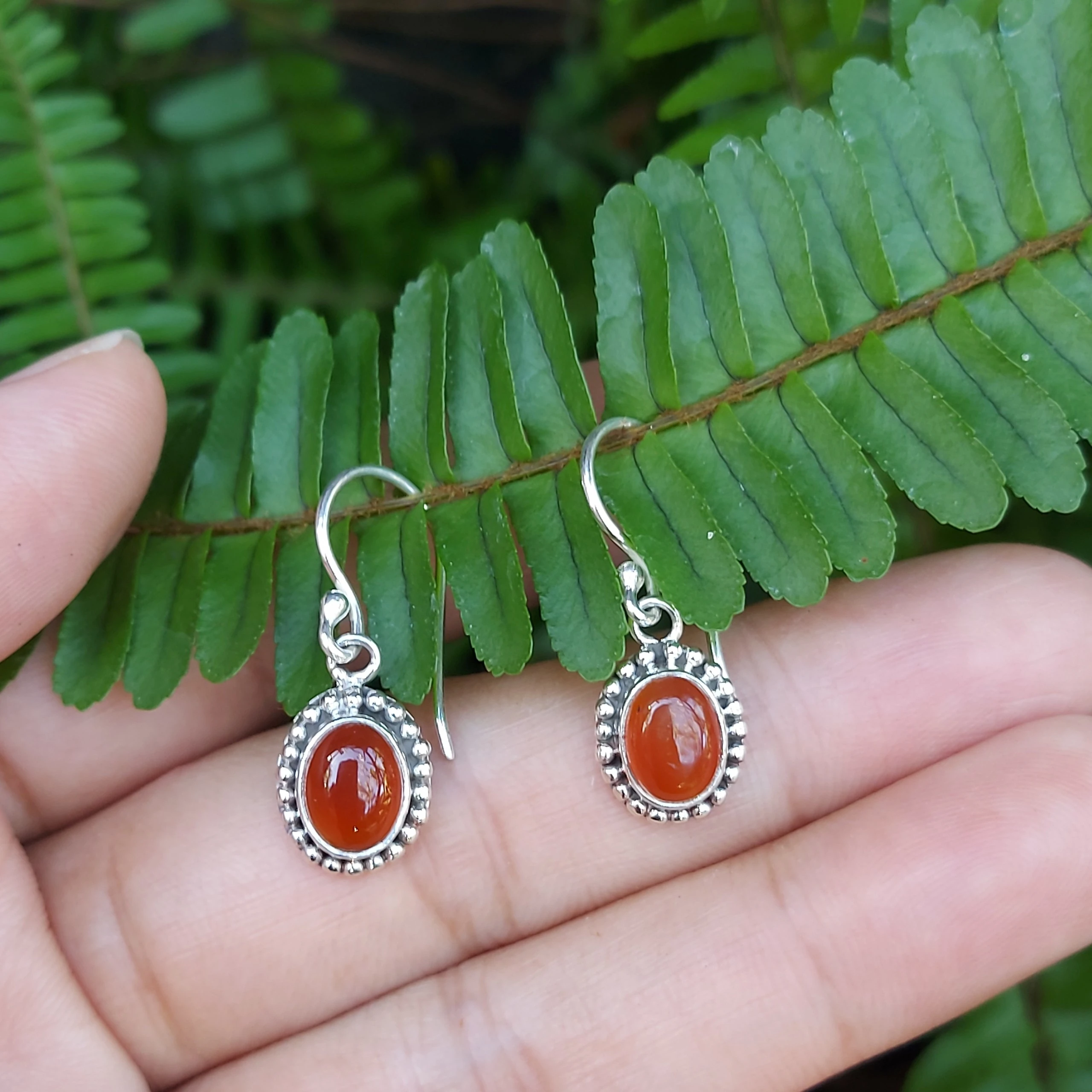 Anting Perak Permata Asli Motif Jawan E1820 - Gambar 6