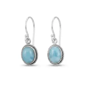 anting perak permata
