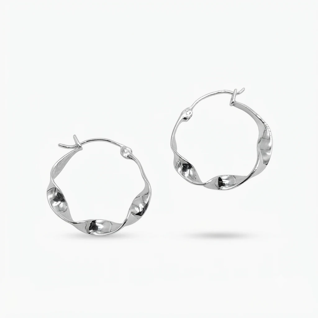 Anting Hoop Perak