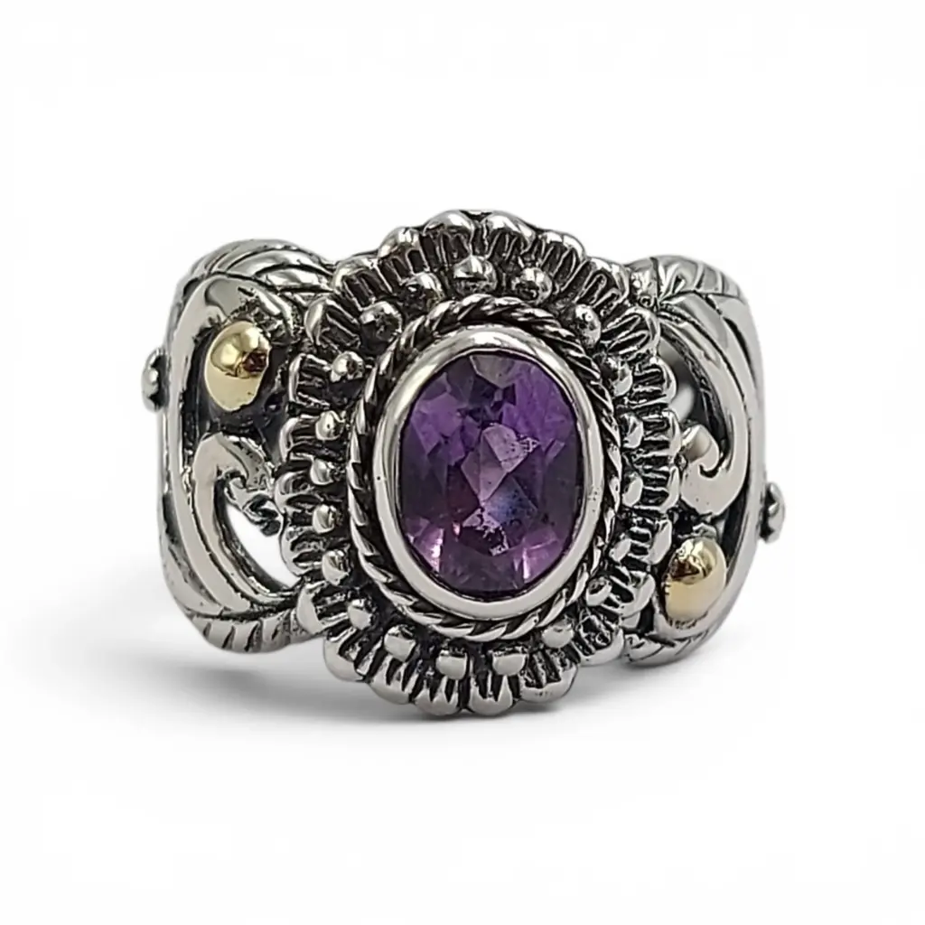 cincin amethyst wanita
