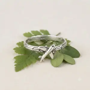 Cincin Pesawat Perak Asli 925 R710NG - Gambar 4