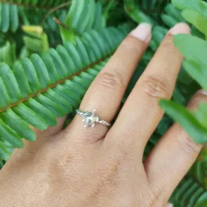 Cincin Penyu Perak Asli 925 | Summer Rings R717 - Gambar 5