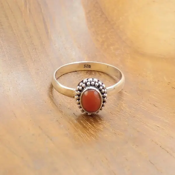 Cincin Perak 925 Wanita Coral R737