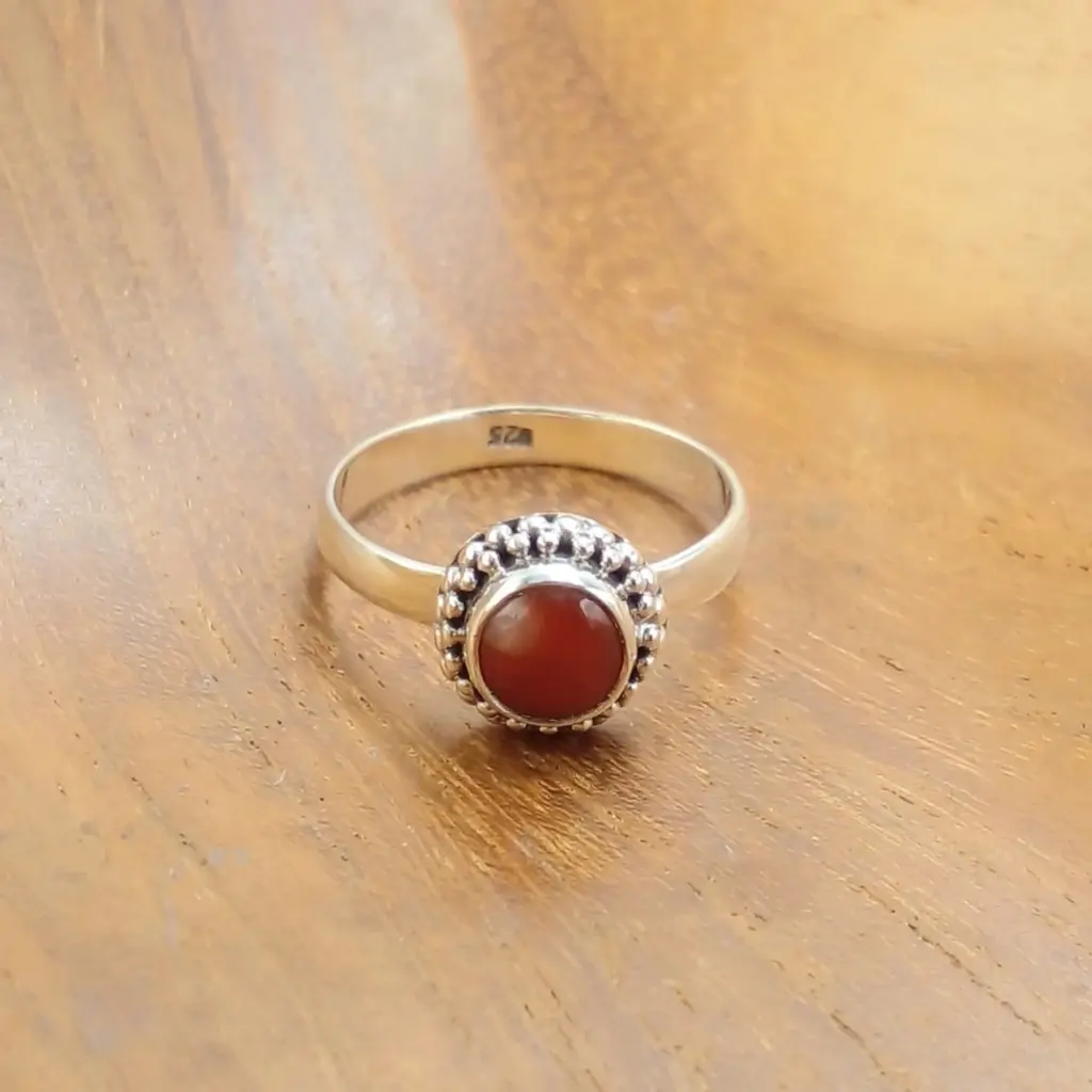 Cincin Perak 925 Wanita Coral R737