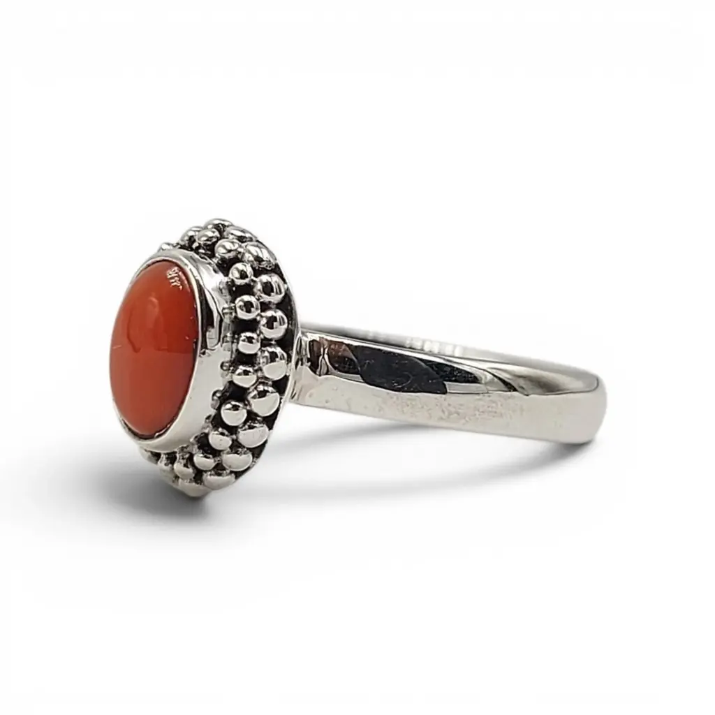 Cincin Perak 925 Wanita Coral R737
