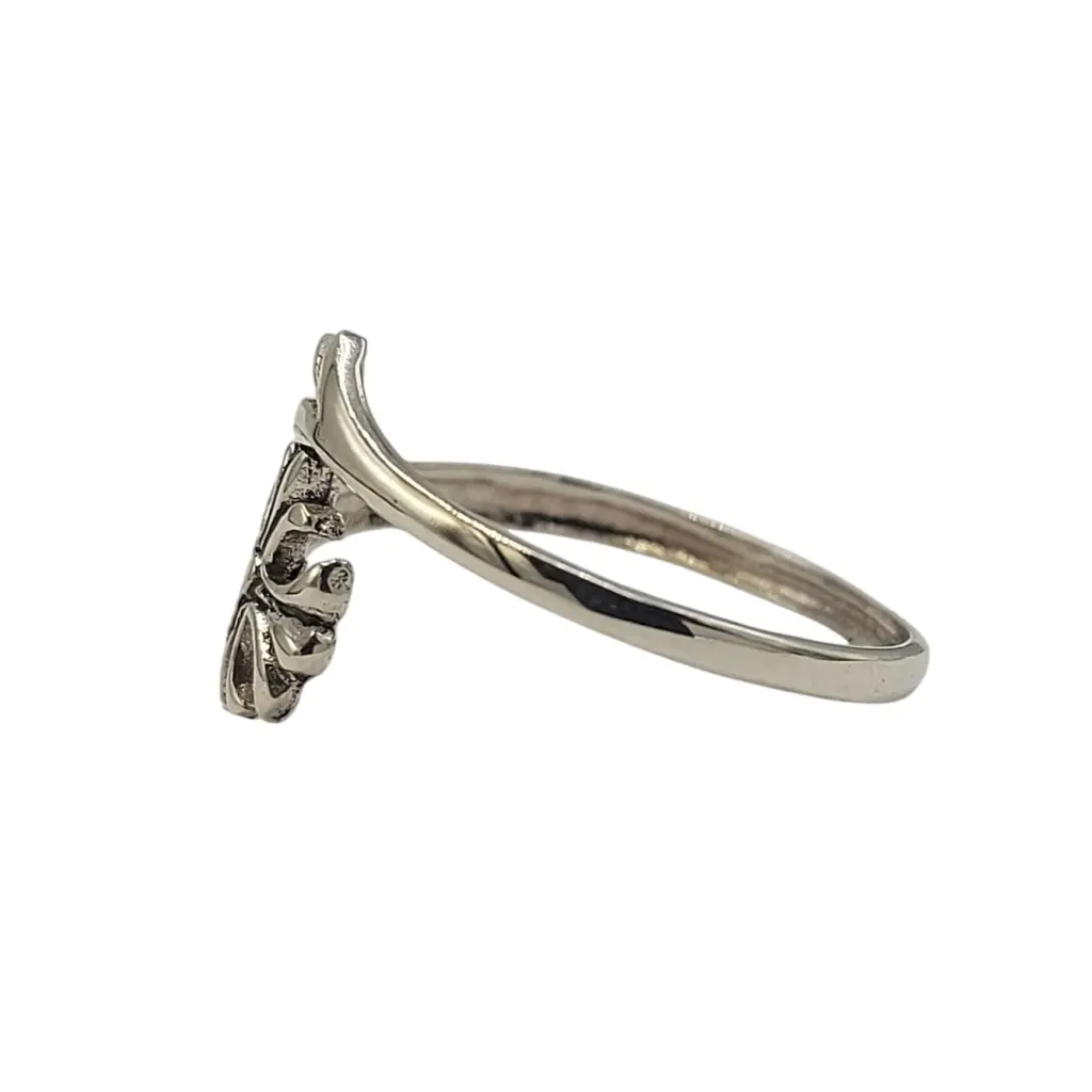 Cincin Bunga Lily Perak Asli R754