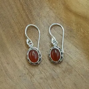 Anting Perak Bali Permata Asli (Jawan Gunung) E1822 - Gambar 5
