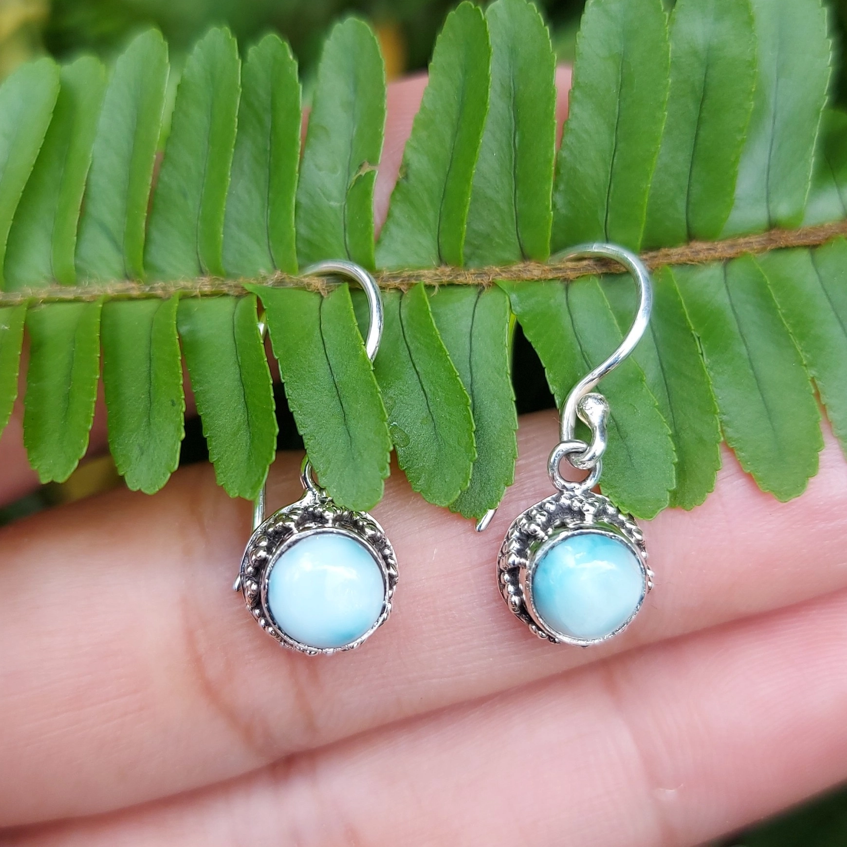 Anting Perak Bali Permata Asli (Jawan Gunung) E1822 - Gambar 7