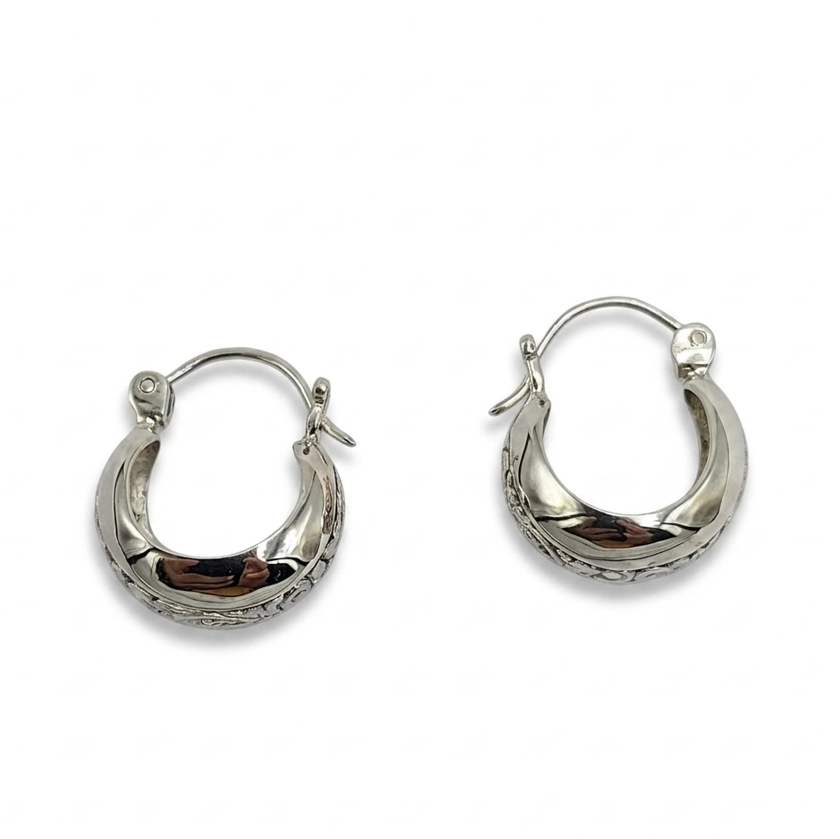 Anting Hoop Perak