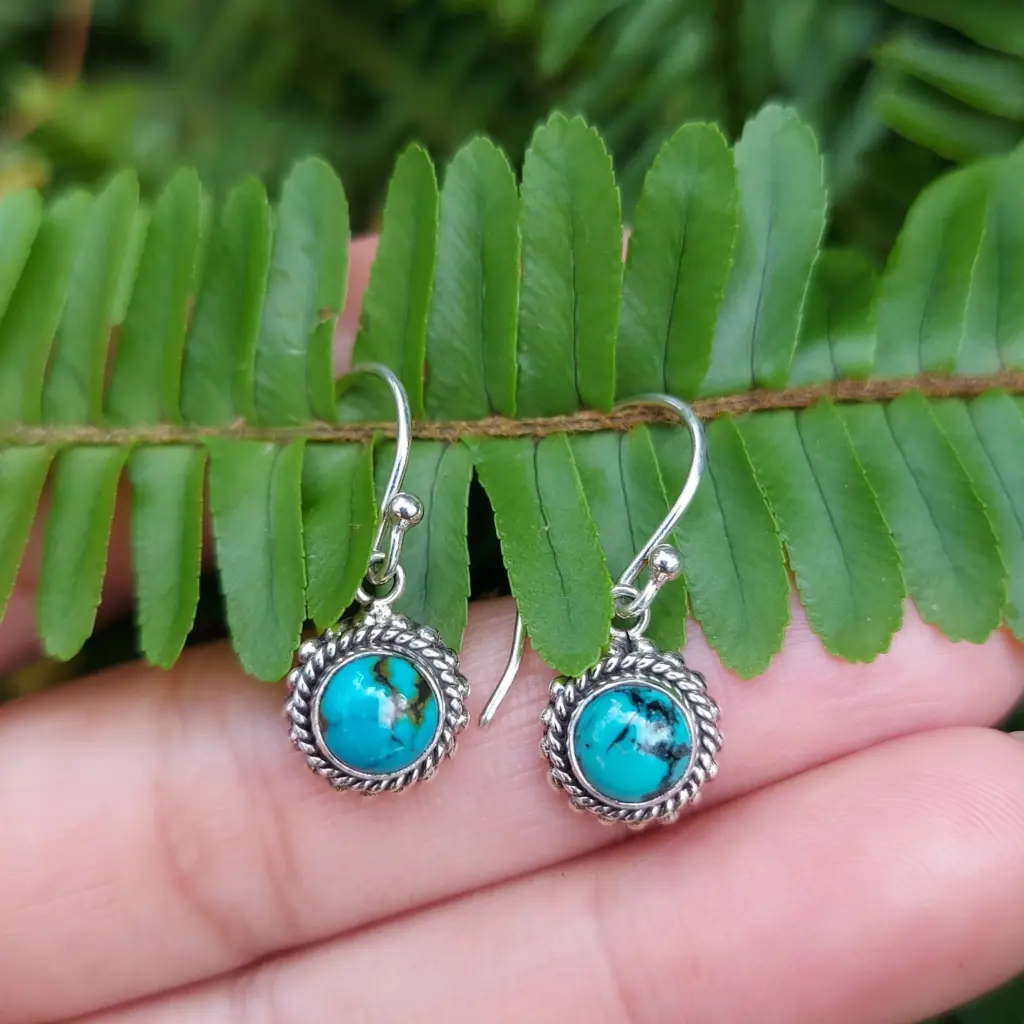 Anting Perak Bali Permata Asli (Twisted Wire - Jawan) E1856