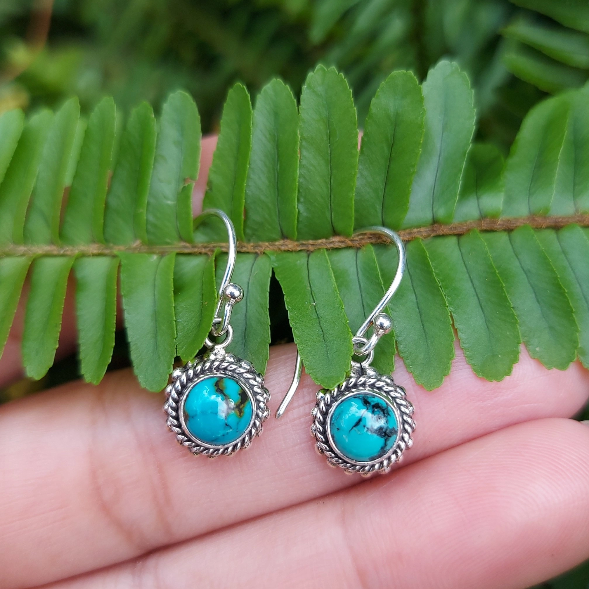 Anting Perak Bali Permata Asli (Twisted Wire - Jawan) E1856 - Gambar 5