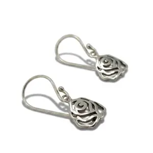 Anting Mawar Perak 925 Asli E1941 - Gambar 2