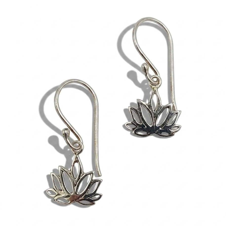 Anting Lotus Perak