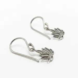 Anting Lotus Perak 925 Asli E1943 - Gambar 2
