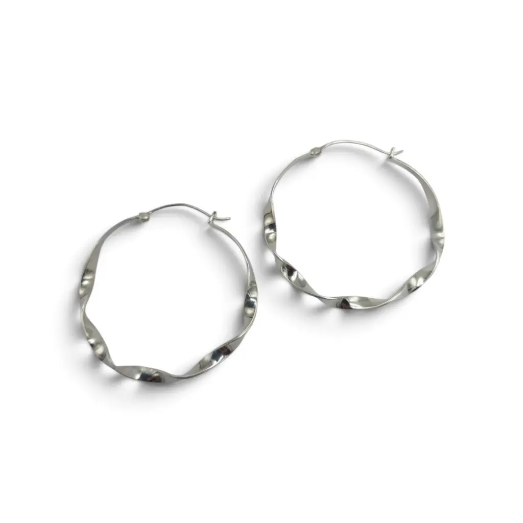 Anting Hoop Perak