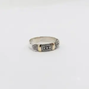 Cincin Perak Bali | Bali Band Rings R467 - Gambar 2