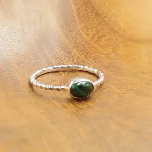 Cincin Perak 925 Wanita Permata R677 - Gambar 3