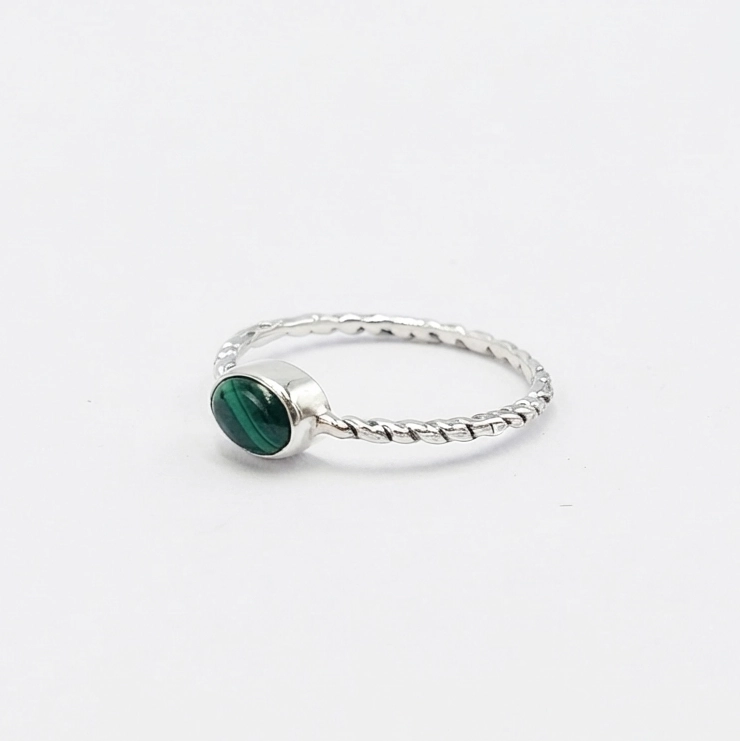 Cincin Perak 925 Wanita Permata R677