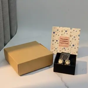 Anting Perak Ukir Bali Permata (Topeng) E1700 - Gambar 3