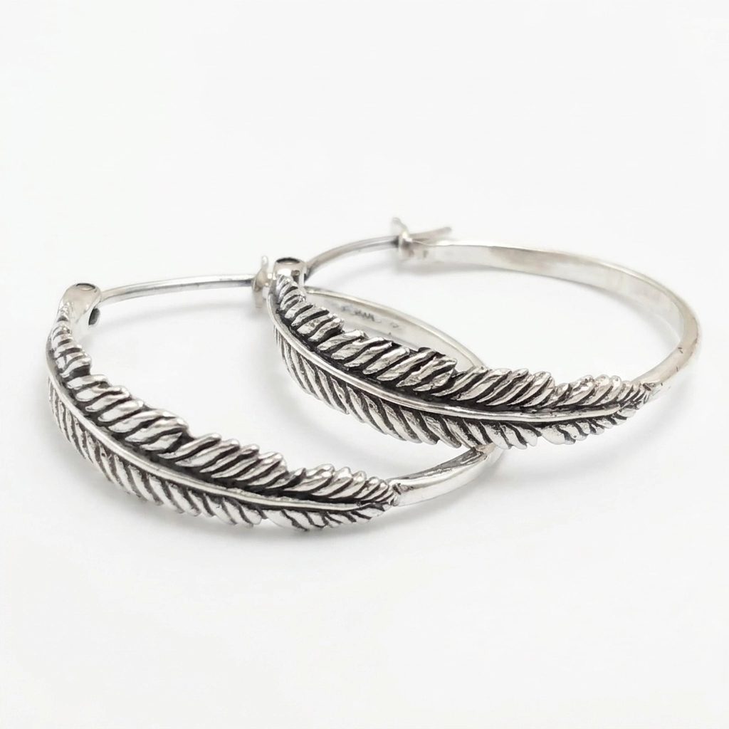 Anting Hoop Perak